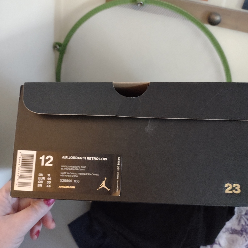 Jordan 11 lows in carolina blue - Picture 12 of 12